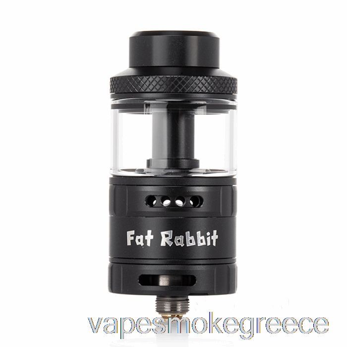 Vape Greece Hellvape χοντρό κουνέλι σόλο 25mm Rta μαύρο ματ